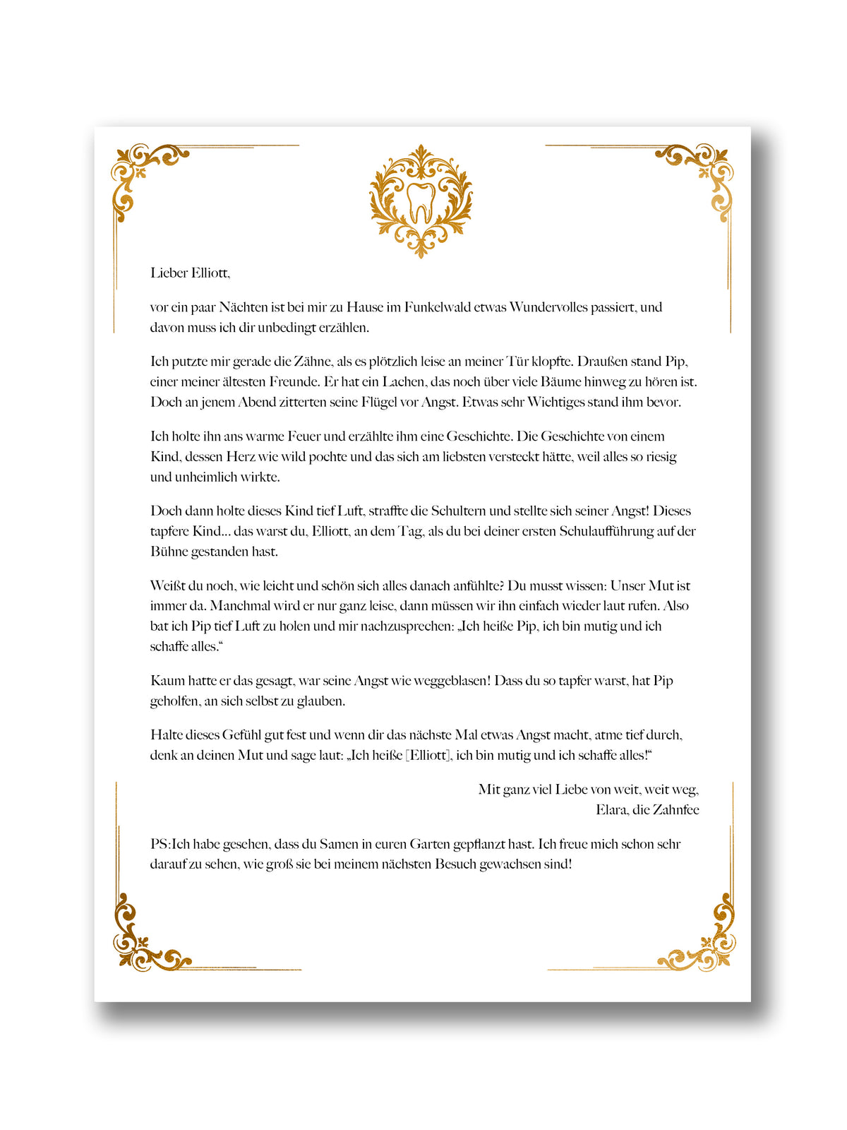 Tooth Fairy: Bravery
