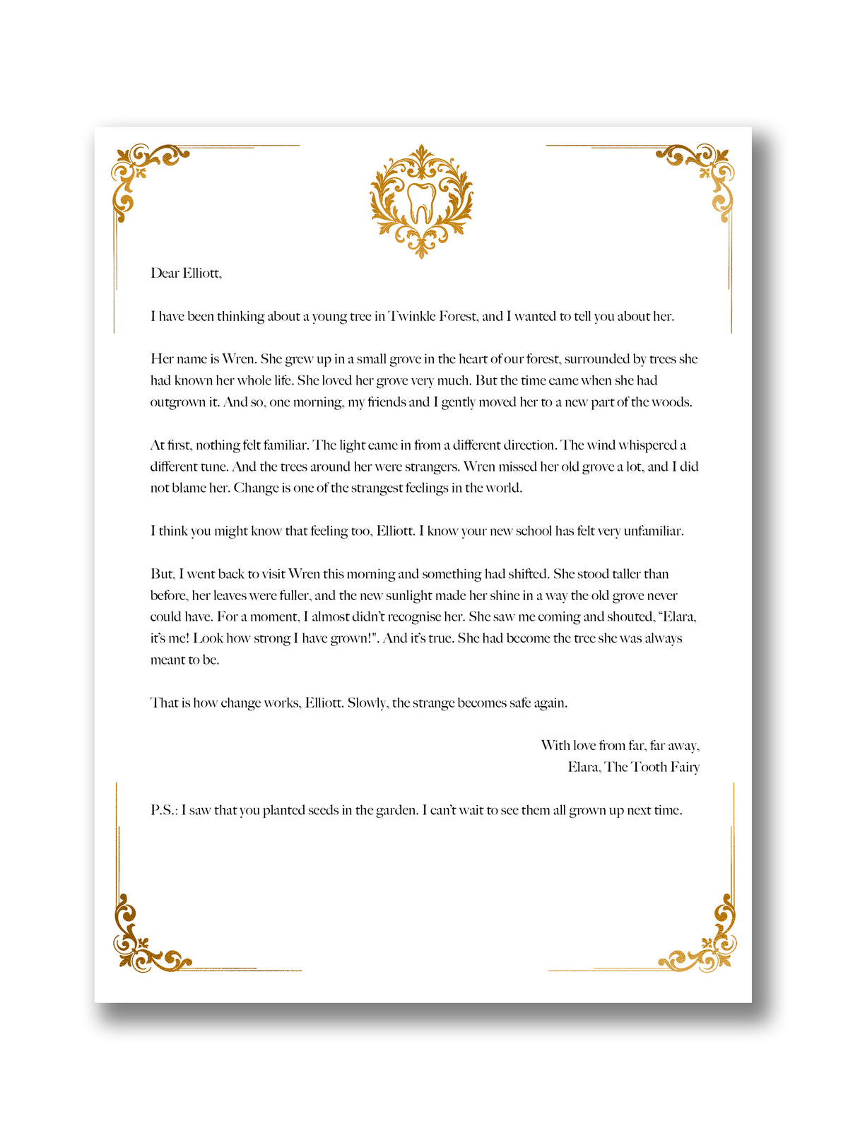 Tooth Fairy: Facing Change